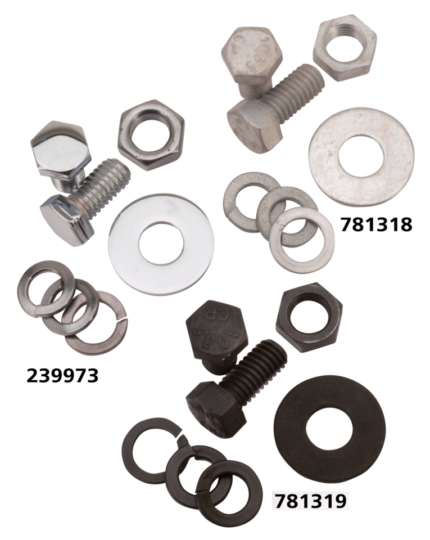 Colony Sidebar rod kit 45CI32-73 chrome