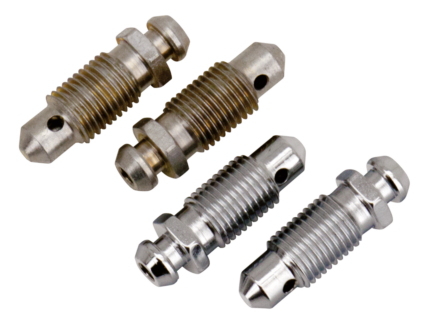 Colony zinc brake bleeder nipples