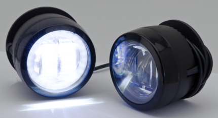 Spot/Turnlight Set Chrome