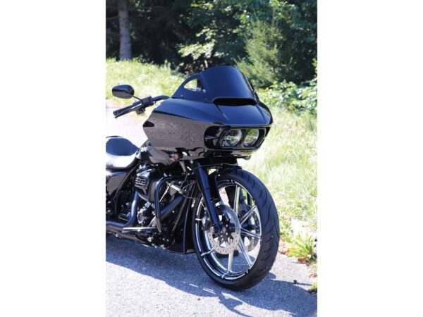 Racing Windshield for Road Glide Models Black