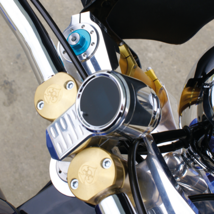 Dakota Round Mini Speed/Tach w/indicator