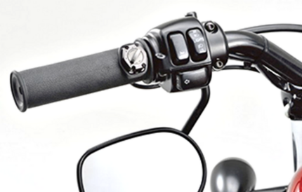Heated Grips 3 Levels 1" Black