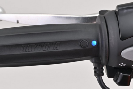 Heated Grips 4 Levels 22mm Black