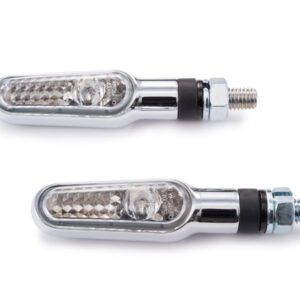 D-Light LED Turn Signal Chrome Clear LED