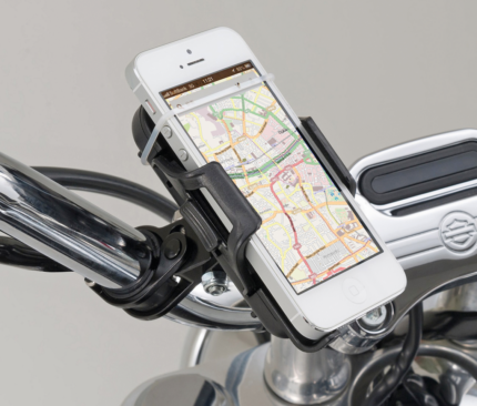 Smartphone holder handlebar mount
