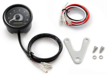Velona 60mm Tacho 15.000RPM Black A