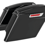 Ext. Saddlebags Gloss Black FLH/T14-Up,