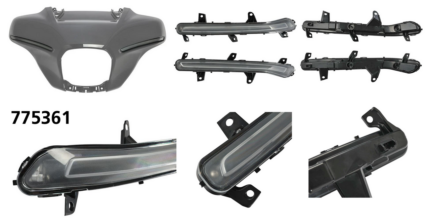 Fairing Turn Signals Amber FLH23-Up