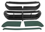 Fairing Vent Accent Black FLH/T14-23,