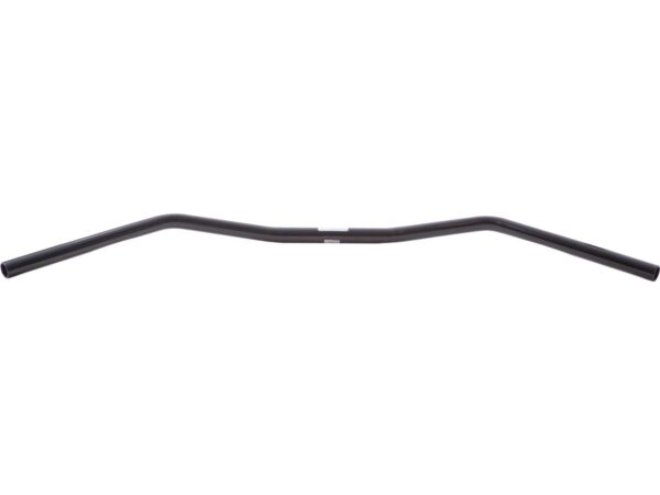 1" Flat Track Handlebar Dimpled 3-Hole Black Powder Coated 1"