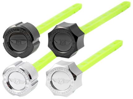 Dipstick S/S Knurled Black Chief14-18