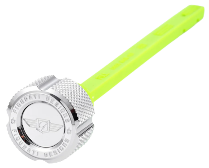 Dipstick S/S Knurled Silver Chief14-18