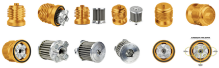 Magnetic Oil Filter Gold HD91-Up