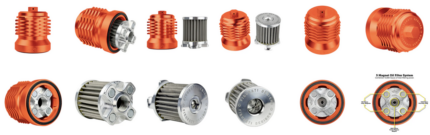 Magnetic Oil Filter Orange HD91-Up