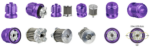 Magnetic Oil Filter Purple HD91-Up