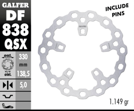 Galfer DF838 Cubiq Disc 13"