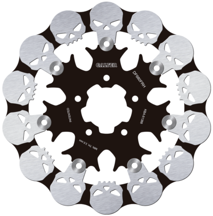 Galfer Skull floating disc 11.5" Front