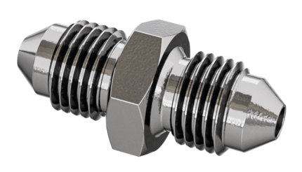 Adaptor stainless 2x AN-3 male