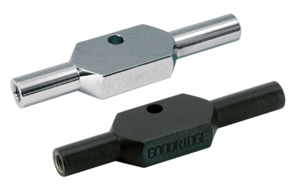 Aluminum T-bar 3/8-24 thread