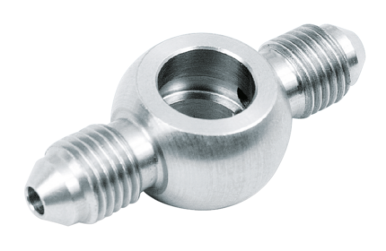 Twin Banjo adaptor f/2 AN-3 brakeline
