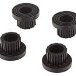 Handlebar riser rubber, each,