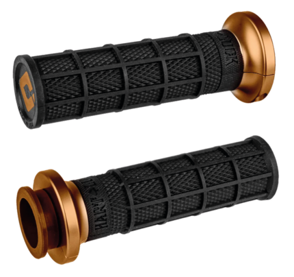 Hart Luck lock-on Indian grip Blk/bro/br