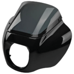 Headlight Fairing ABS Black ST18-Up,