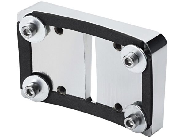 Blokks License Plate Mounting Adapter Chrome