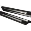 Groove Cut Fork Cover Black Anodized