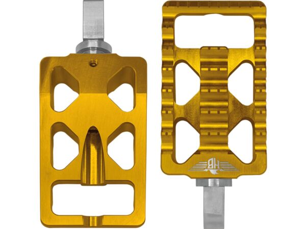 MX V1 Passenger Pegs Gold Anodized