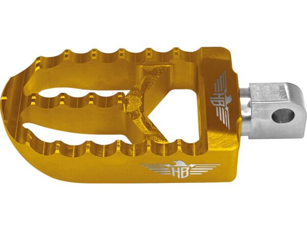 MX V2 Passenger Pegs Gold Anodized