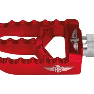 MX V2 Passenger Pegs Red Anodized