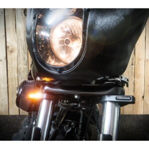 ZC-Line Classic LED Turn Signal Black Anodized Smoke LED