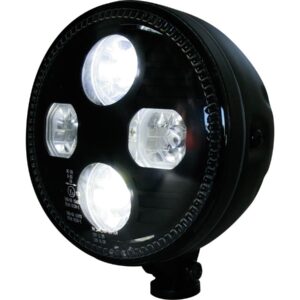 Atlanta 5 3/4" Scheinwerfer Black Powder Coated LED