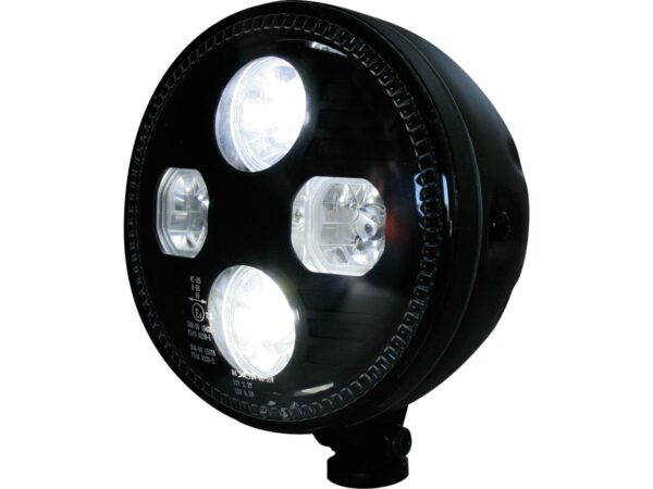 Atlanta 5 3/4" Scheinwerfer Black Powder Coated LED