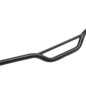 BMX 10 Handlebar Non-Dimpled 3-Hole Black Powder Coated 1"