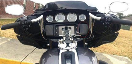 Inner Fairing Media Door Matte FLH14-Up