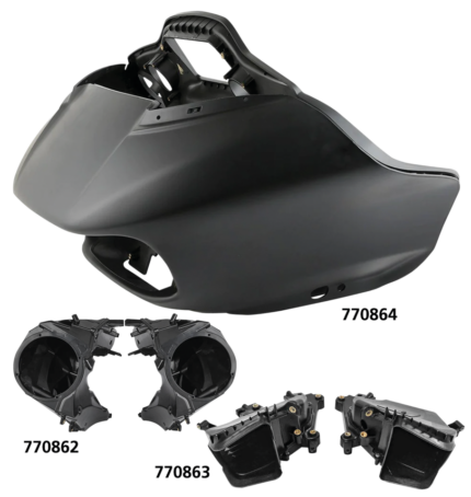 Inner/Outer Fairing Gloss Black FLT15-Up