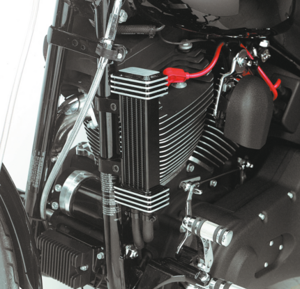 Jagg oilcooler All HD 55-up Black