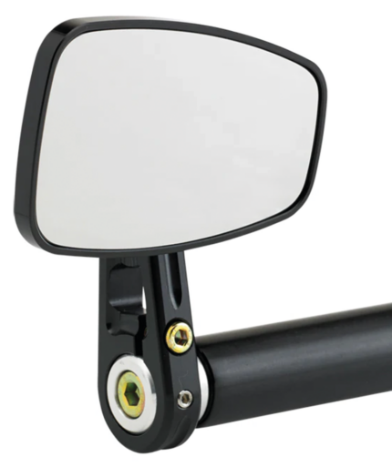JM Bar-End Mirror Cafe Stem D Black