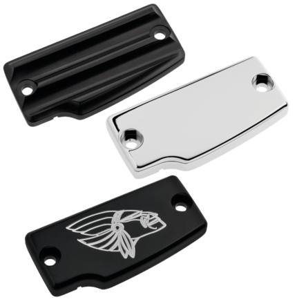 JM M/C Cover RR Finned Blk Scout15-Up