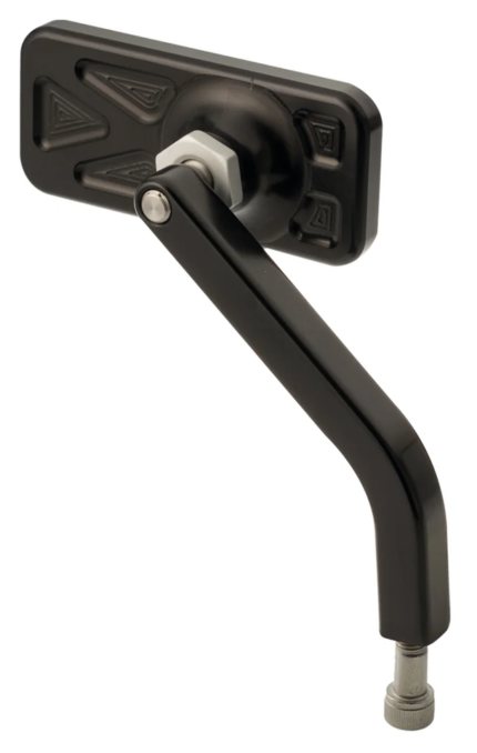 JM Mirror No. 1 Solid Short RH Black