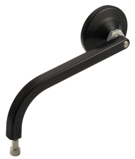 JM Mirror No. 2 Solid Long LH Black