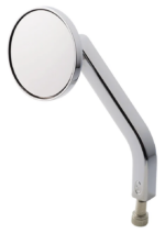 JM Mirror No. 2 Solid Short LH Chrome