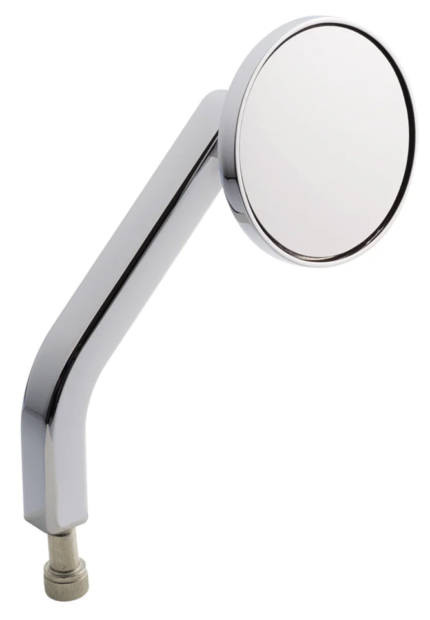 JM Mirror No. 2 Solid Short RH Chrome