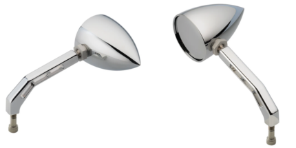 JM Mirror Viewtech 5 Smooth Chrome