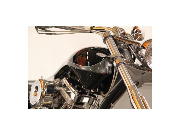 Micro 1000 Extreme LED Turn Signal Chrome Clear LED