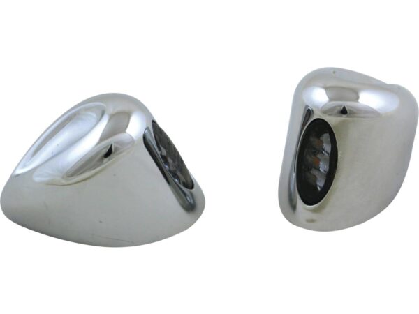 Elypse Front Turn Signals for Road Glide Chrome Smoke LED