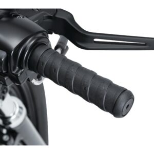 Classic Wrap Grips Black 1" Throttle By Wire Throttle Cables