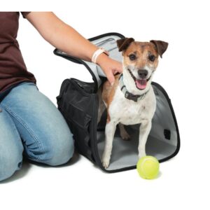 Pet Palace Flyweight Bag Black